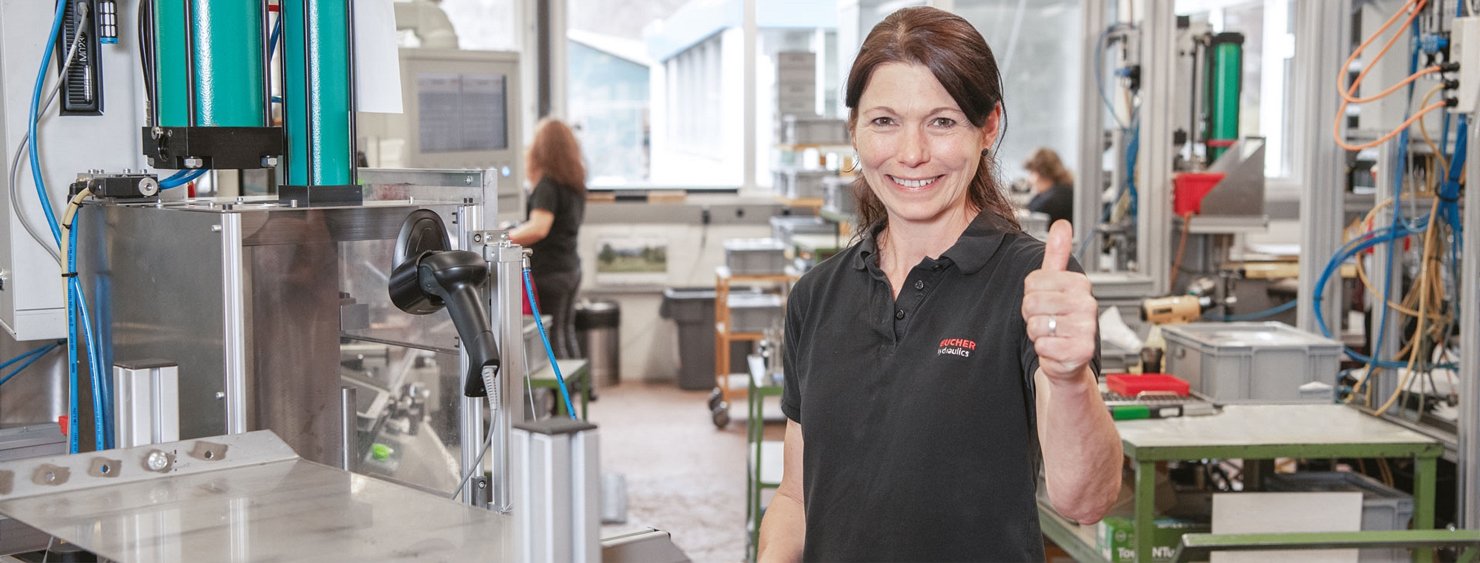 “My team at Bucher Hydraulics is like my second family.”