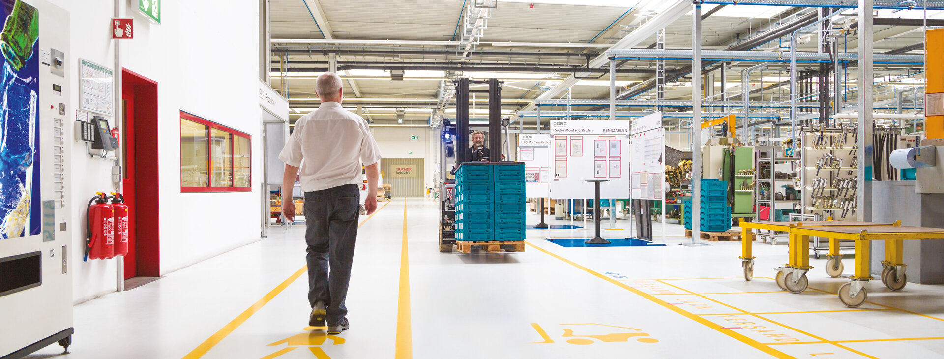 Bucher Hydraulics Sicherheit und Qualität