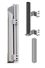 Computer Side Extrusion Mount External Extrusion Mount System