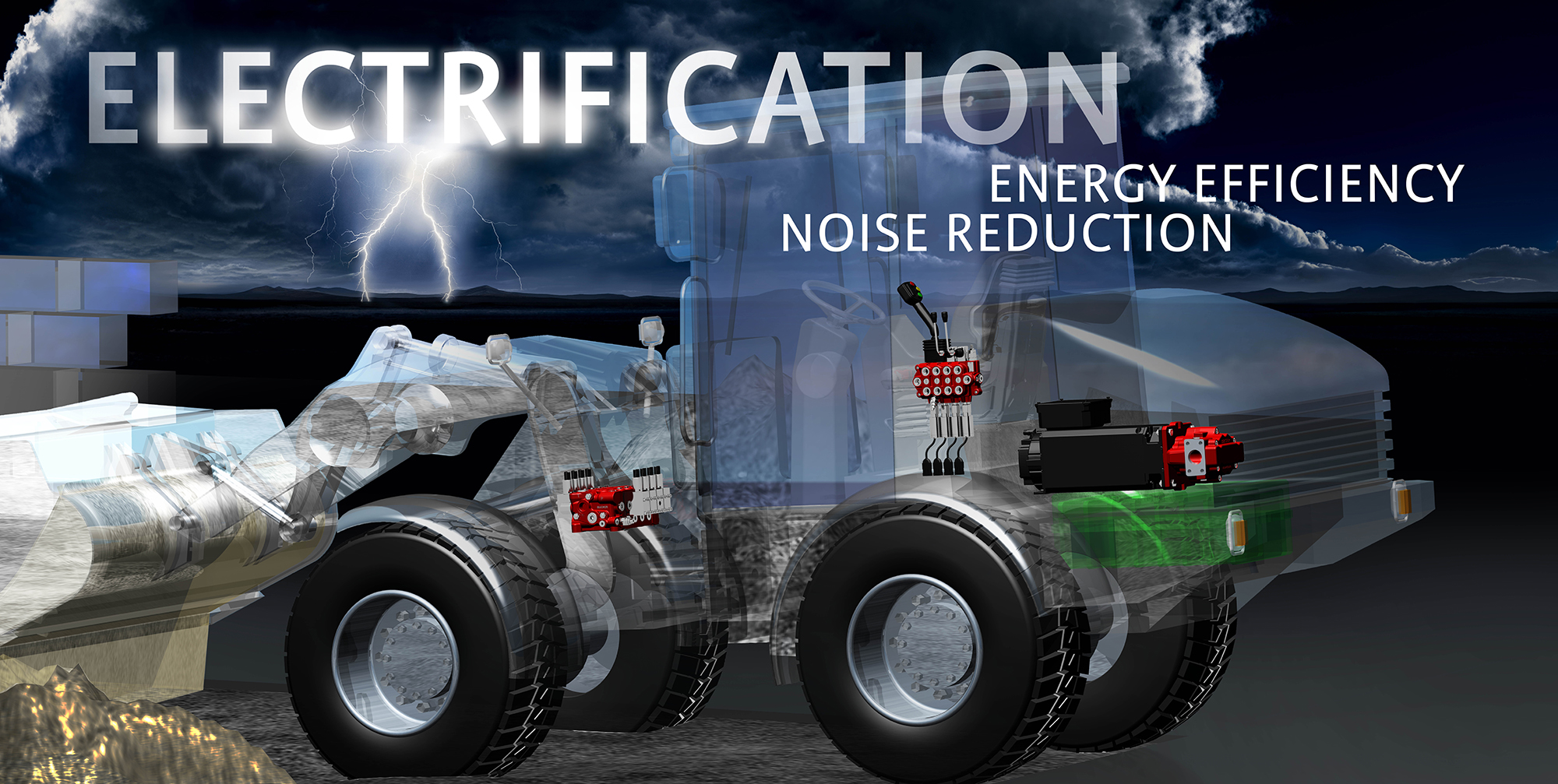 Hydraulics for Electrically Powered Mobile Machines