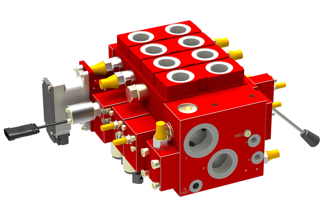 Bucher Hydraulics — секционный гидрораспределитель